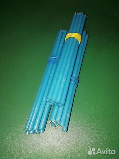 Свечи восковые, цветные