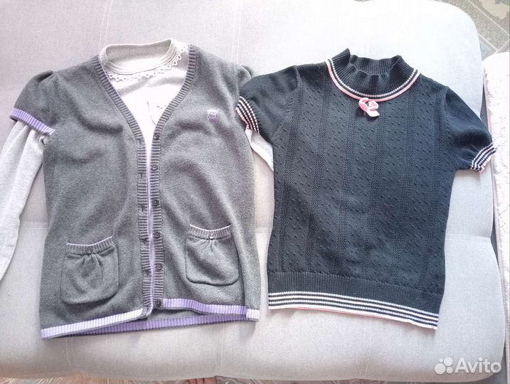 Вещи пакетом для девочки 140,146,152