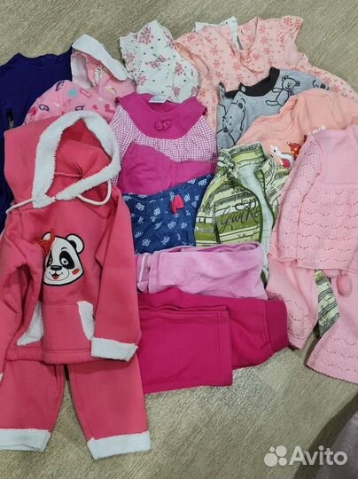 Детские вещи пакетом на девочку 86-92
