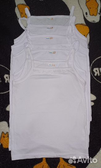 Майки нательные для девочки