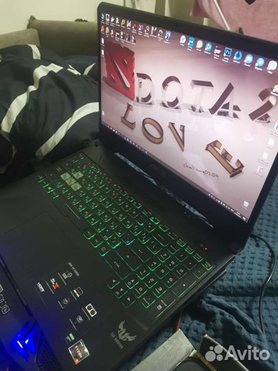 Игровой ноутбук Asus tuf gaming fx 505 dt