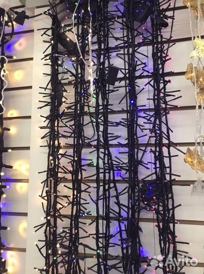 Гирлянда уличная бахрома