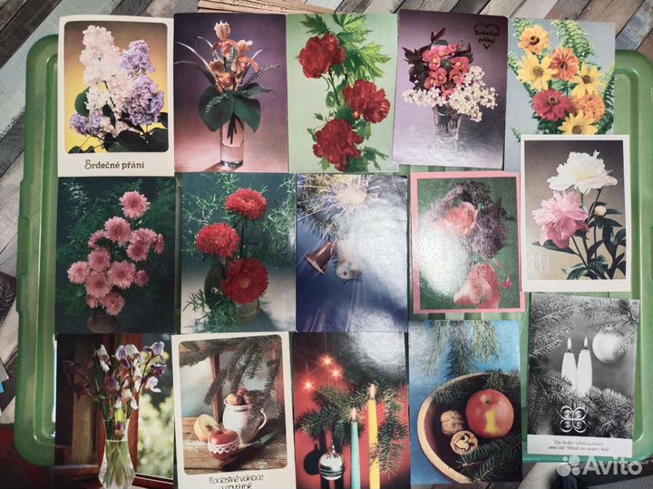 Открытки импортные времён СССР