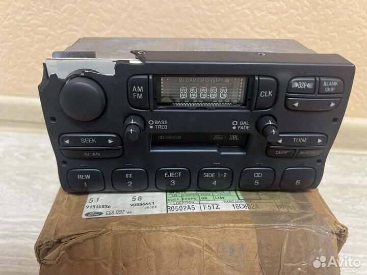 Магнитола Ford