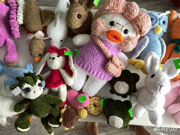 Вязаные игрушки ручной работы на заказ