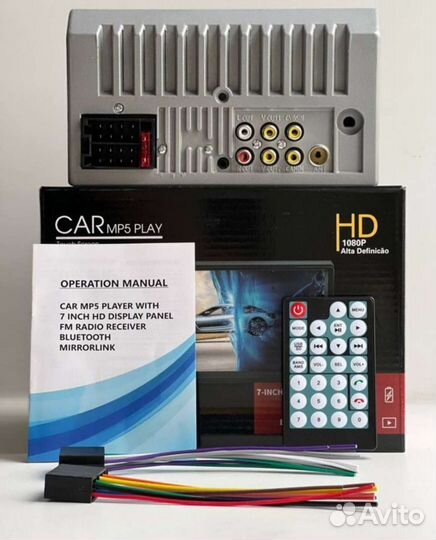 Новая сенсорная Bluetooth магнитола не Android