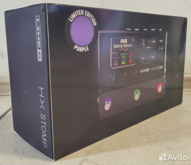 Процессор эффектов Line 6 Helix HX Stomp Purple