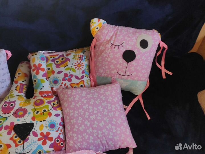 Бортики в детскую кроватку