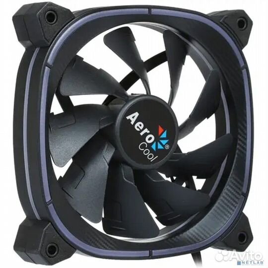 Вентилятор для корпуса AeroCool Astro 12 argb, 120мм, 1000rpm, 17.5 дБ, 6-pin, 1шт, (Astro 12 argb)