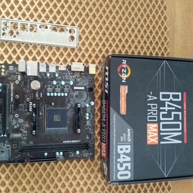 Материнская плата MSI B450M-A PRO MAX