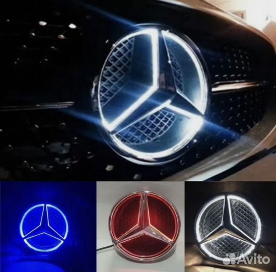 Передняя светодиодная решетка автомобиля Mercedes