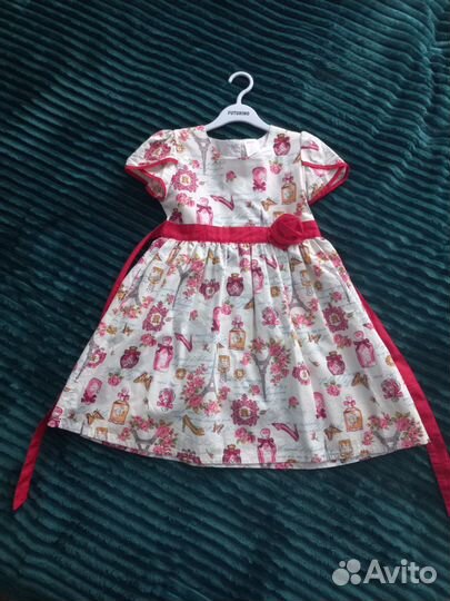 Платье для девочки на 4-5 лет
