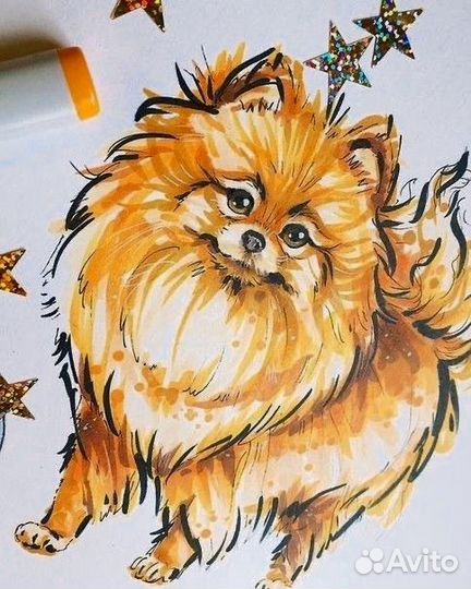 Рисую ваших питомцев