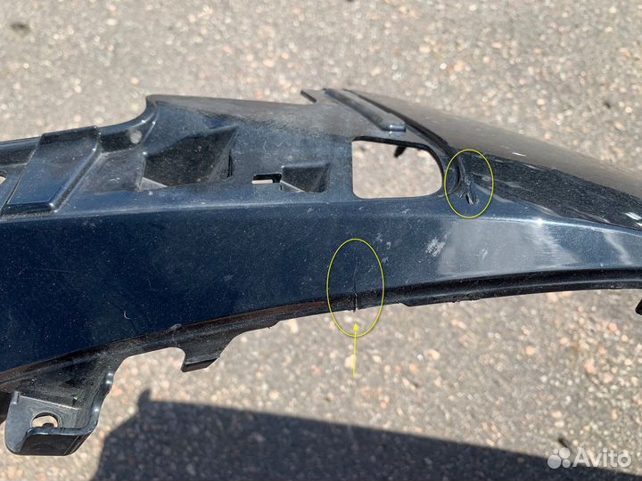 Накладка переднего бампера ASX (после 2017 г.)