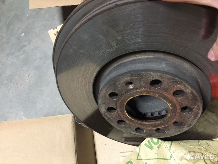 Передние тормозные диски skoda superb 2