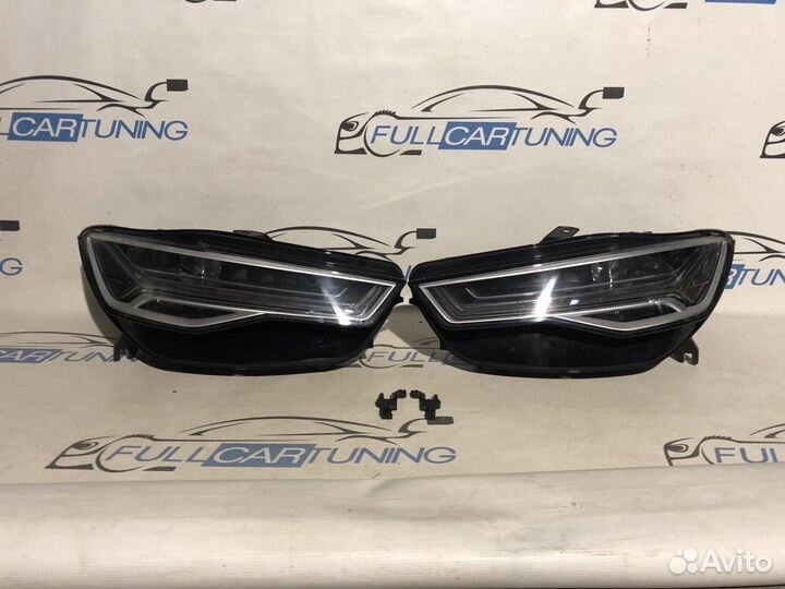 Фара левая правая Audi A6 C7 Matrix вместо ксенон