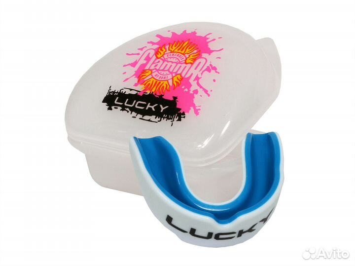 Защита рта (капа) детская - Lucky blue с футляром