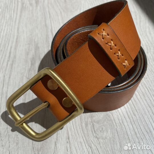 Мужской кожаный ремень