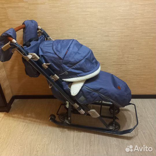 Санки коляска ника 7 8