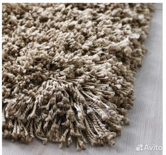 Ковер серый gaser IKEA