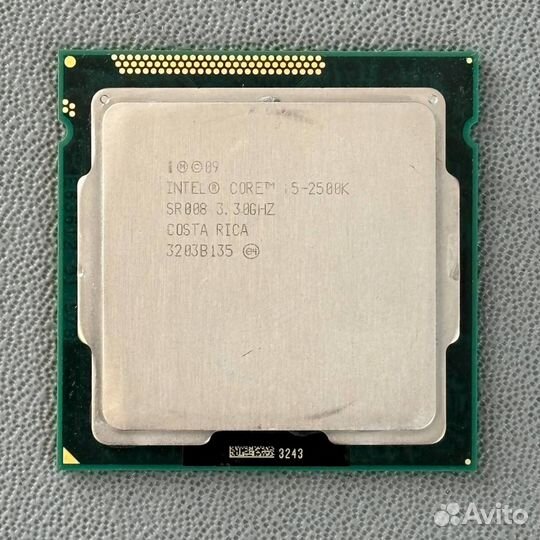 Intel Core i5-2500K Sandy Bridge LGA1155, 4 x 3300