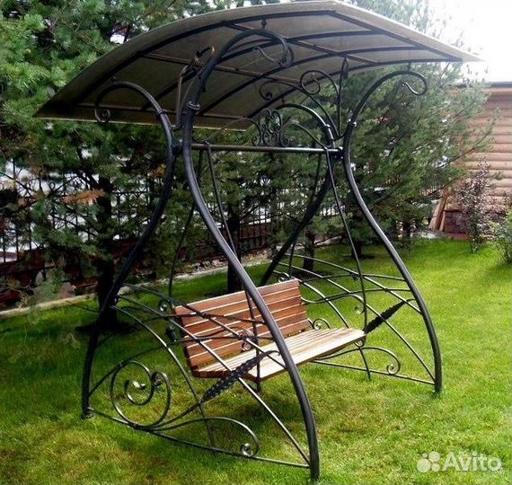 Садовые уличные качели для дачи и сада