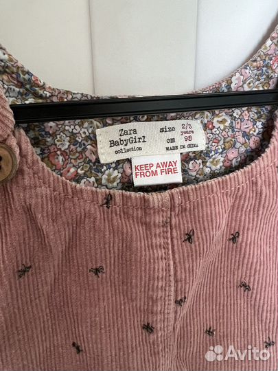 Детские вещи zara летние