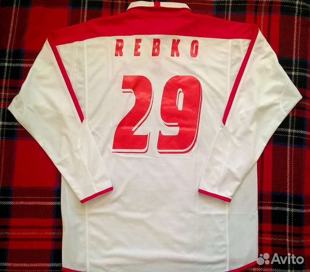 Форма Алексея Ребко Спартак уефа