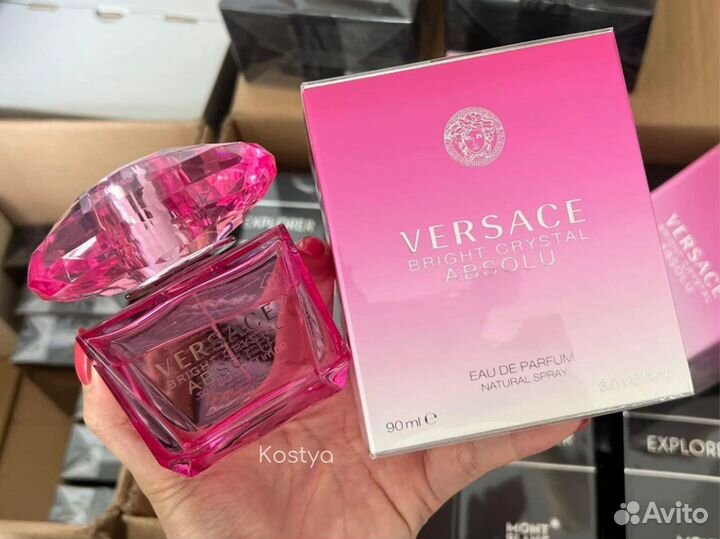 Versace bright crystal absolu духи женсккие