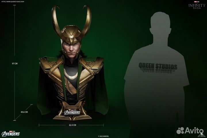 Loki Life-Size Bust