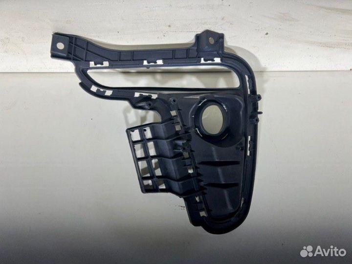 Накладка птф+дхо (линза+хром) передняя правая Kia