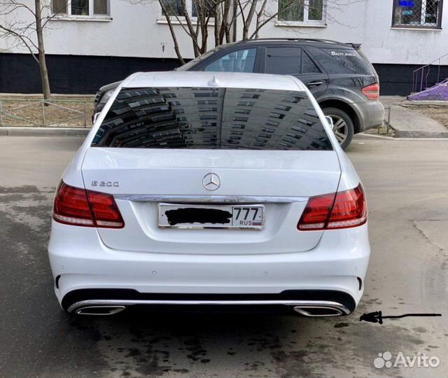 Молдинг заднего бампера mercedes E W212