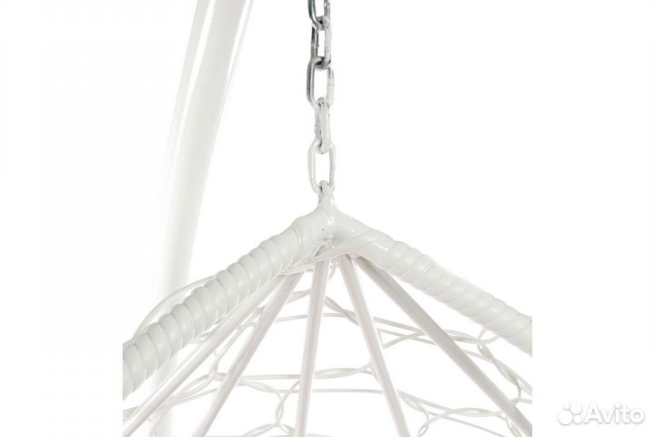 Подвесное кресло кокон Капля ротанг