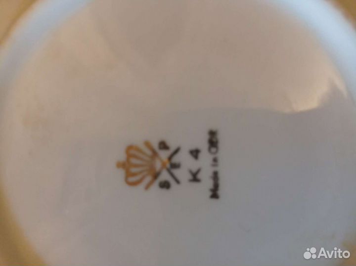 Чайно-кофейный сервиз Мадонна гдр