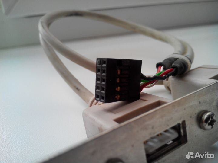 Планка в сист. блок на 2 USB 2.0, ccusbreceptacle