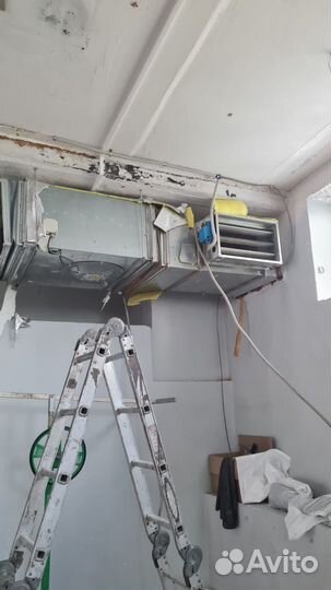 Приточная вентиляция с подогревом бу