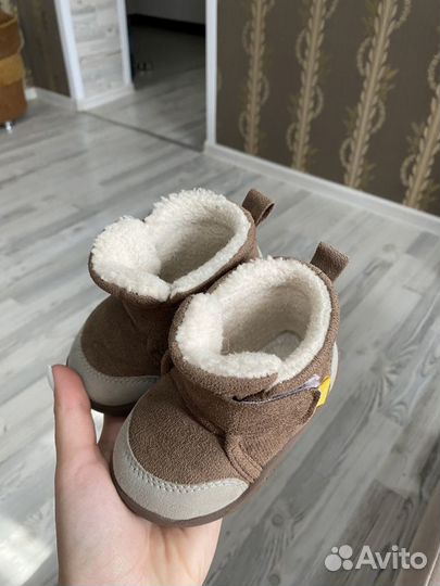 Пинетки ботинки для малыша 16 размер