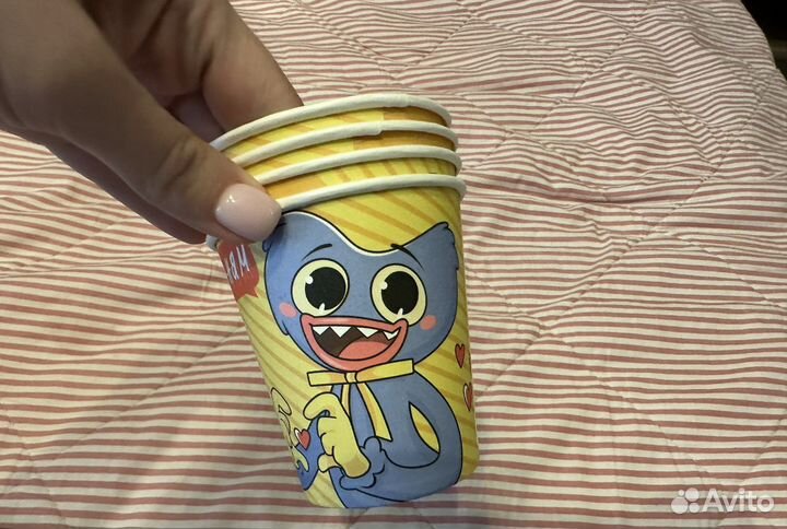 Набор одноразовой посуды детский хаги ваги