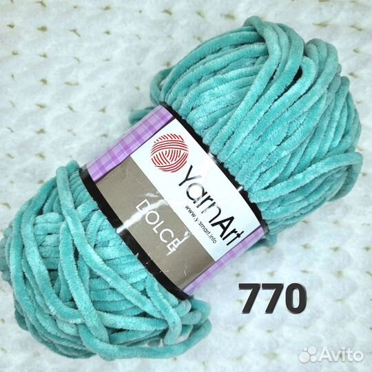 Пряжа плюшевая