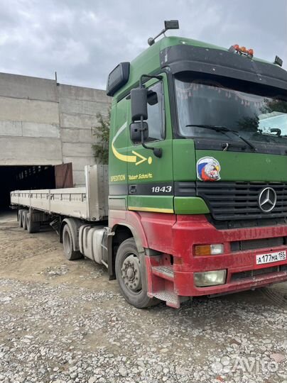 Mercedes-Benz Actros 1843 с полуприцепом, 1999