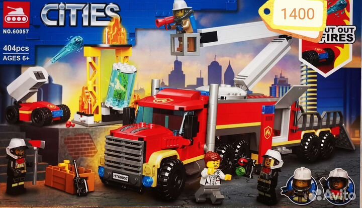 Конструктор аналог lego city, лего сити