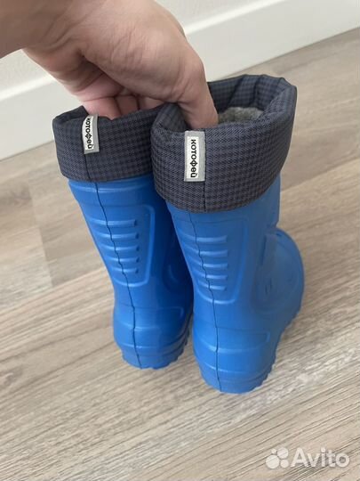 Резиновые сапоги котофей 24