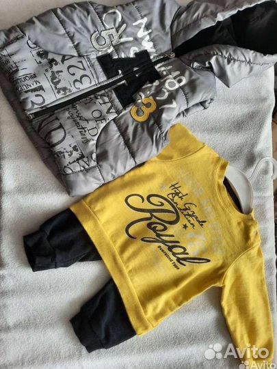 Костюм тройка детский с жилеткой