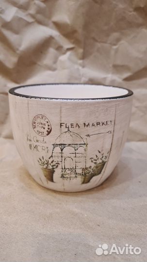 Горшок/кашпо керамический для цветов