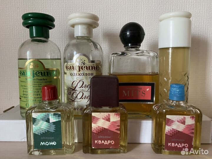 Советские духи и одеколон