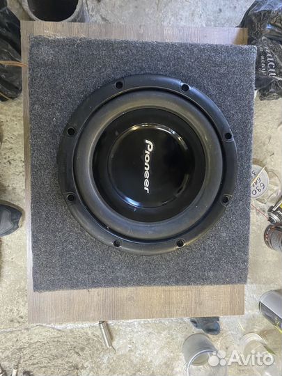 Активный сабвуфер бас бочка