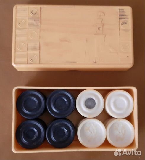 Шашки СССР бакелитовые