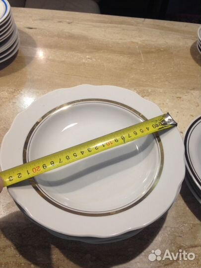 Тарелки времён СССР. Дулево, зик