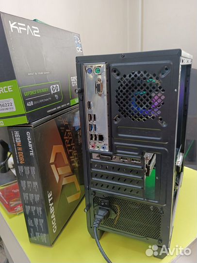 Системный блок I5 1240F/GeForce1630 4Gb