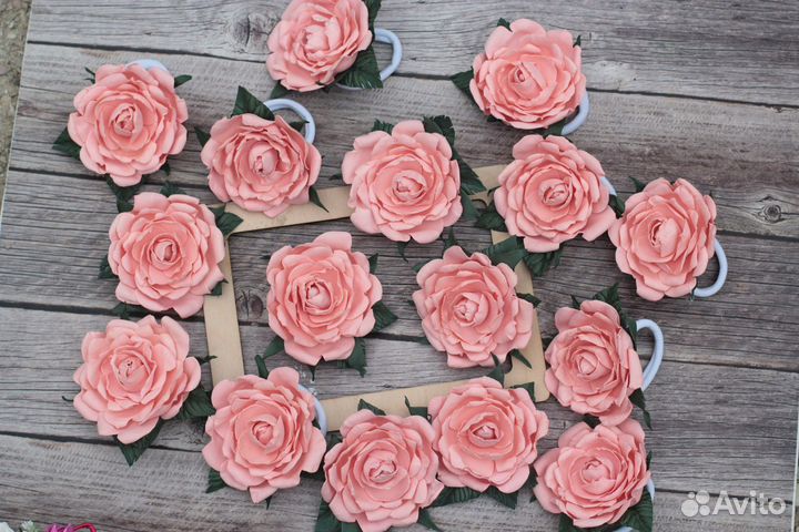 Головки цветов для декора